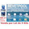 LOT EPOXY pour 60 m² Spécial Piscine