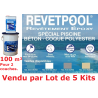 LOT EPOXY pour 100 m² Spécial Piscine