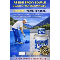 REVETPOOL- Pack de 100m²