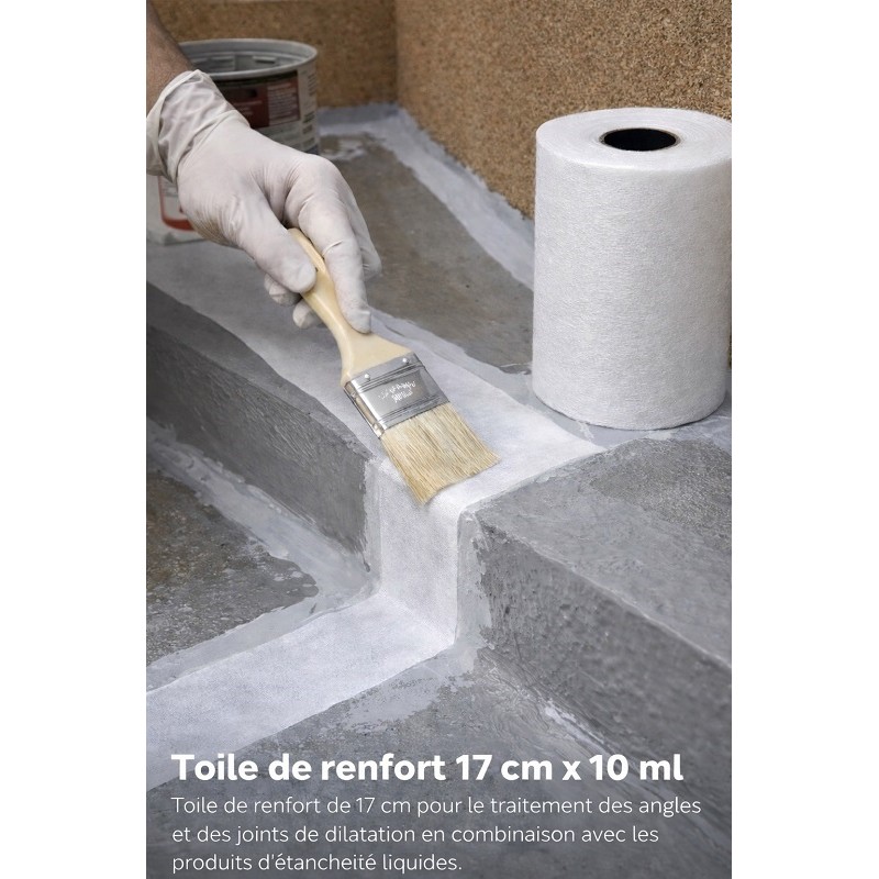 Toile de renfort en 17 cm