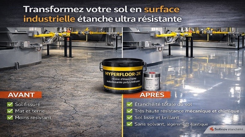 Rénovation de sol facile - revêtement de sol polyuréthane